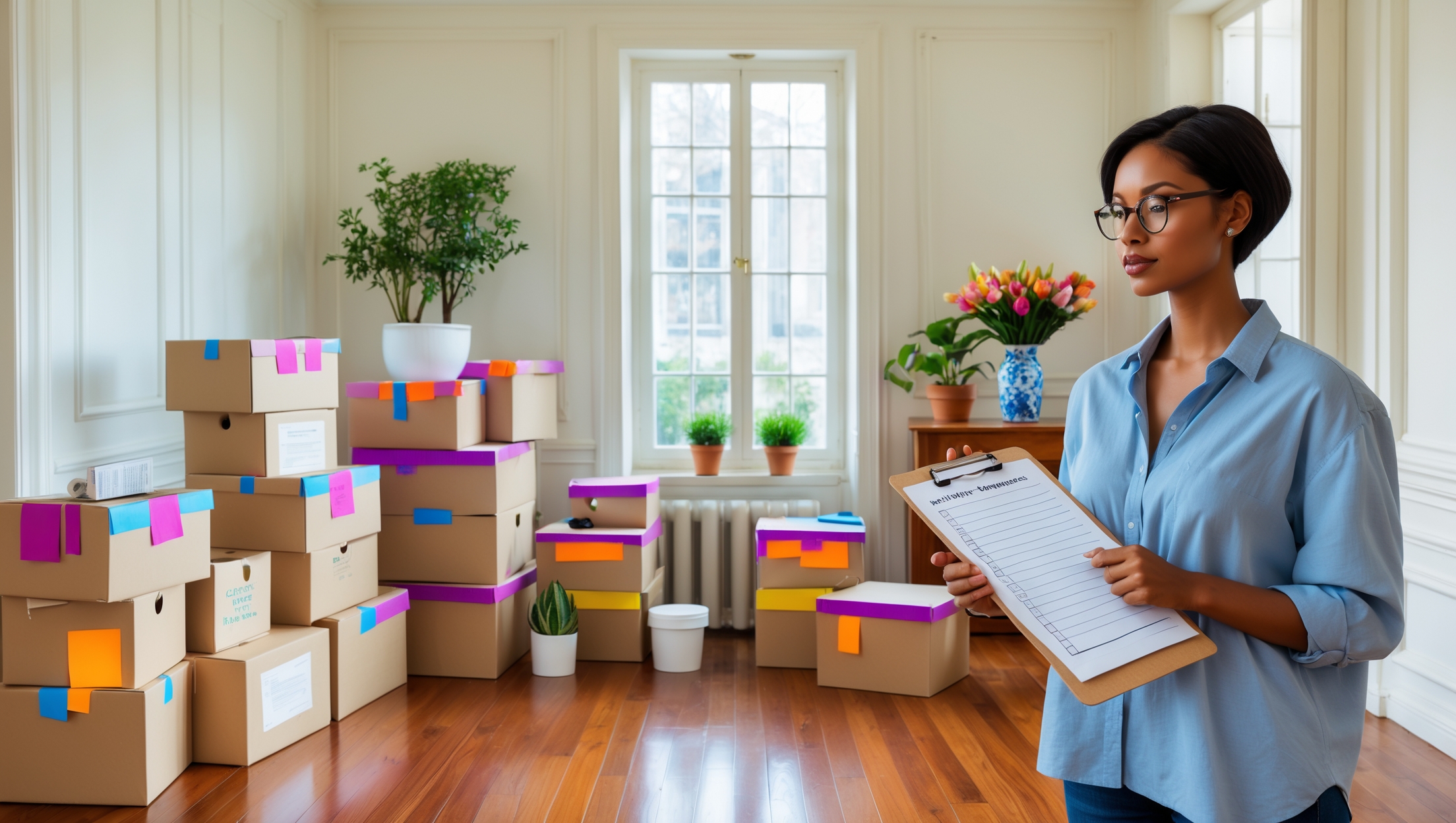 Simple Ways to Stay Organized on Moving Day