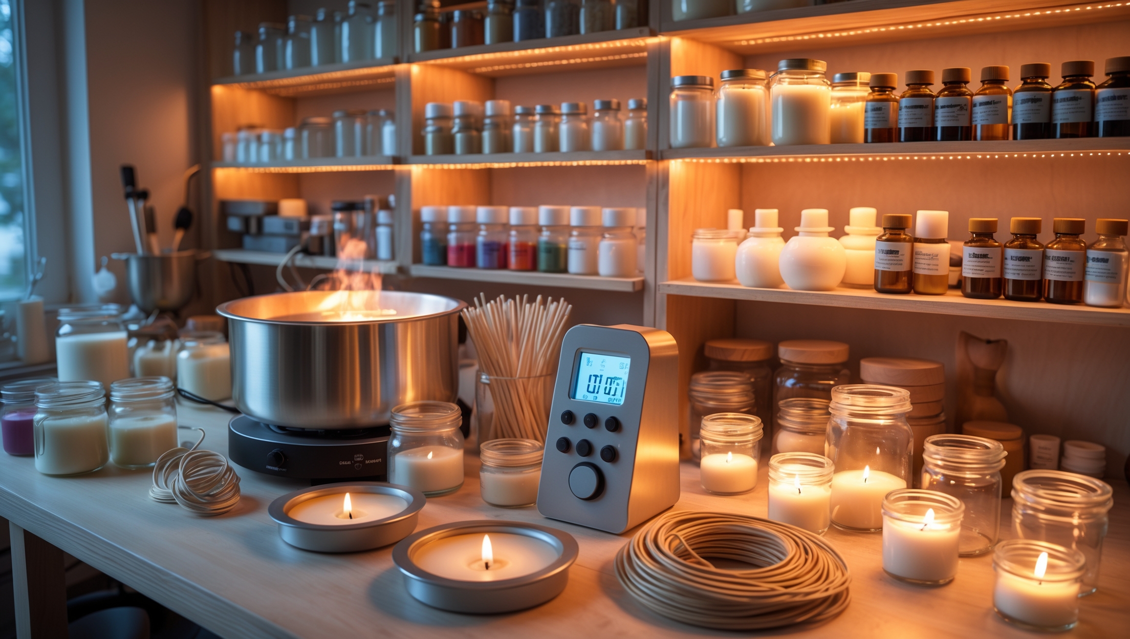 Tools & Equipment Guide: Outfitting a Home Candle-Making Workshop